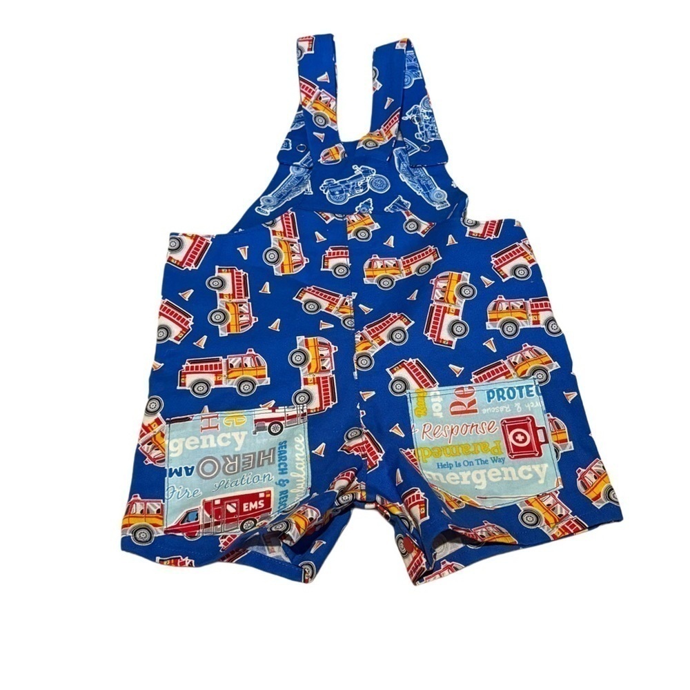 EUC Toddler Firefighter Overalls Rescue First Responder - Picture 2 of 5